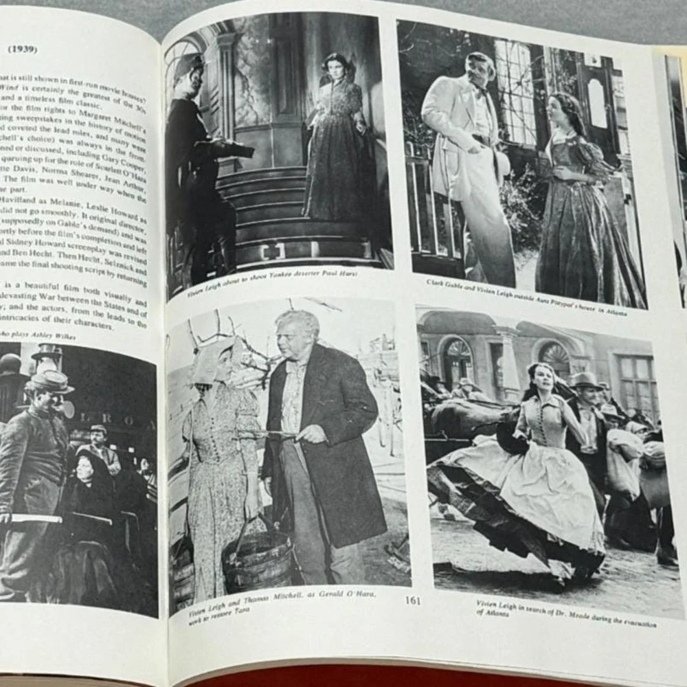 Vintage 1975 Those Fabulous Movie Years The 30s Clark Gable Marx 1st Ed HC DJ